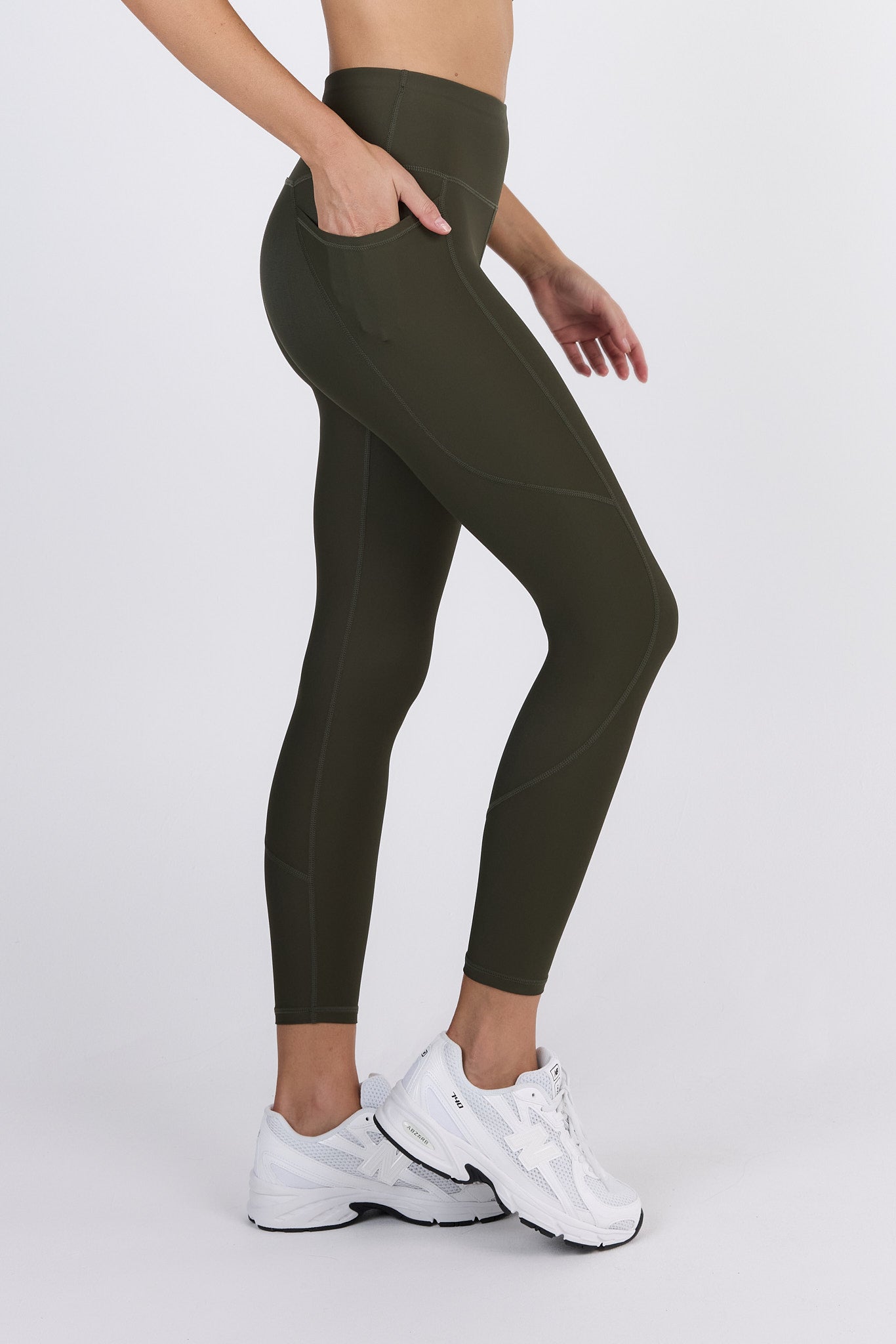dk active TIGHTS Activate | Next Level 7/8 Tight Khaki