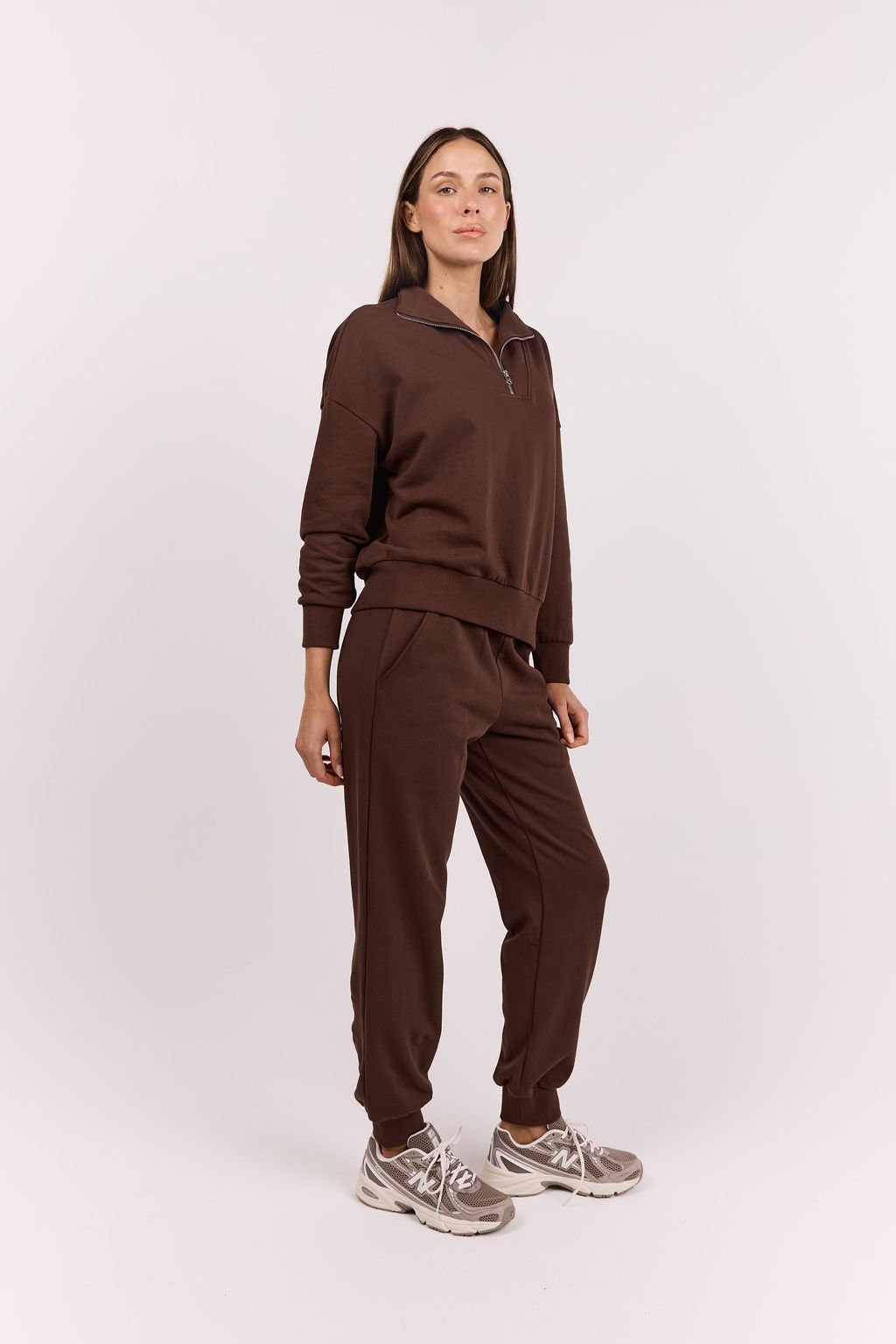 dk active Pants Commotion Cuff Sweatpant Chocolate