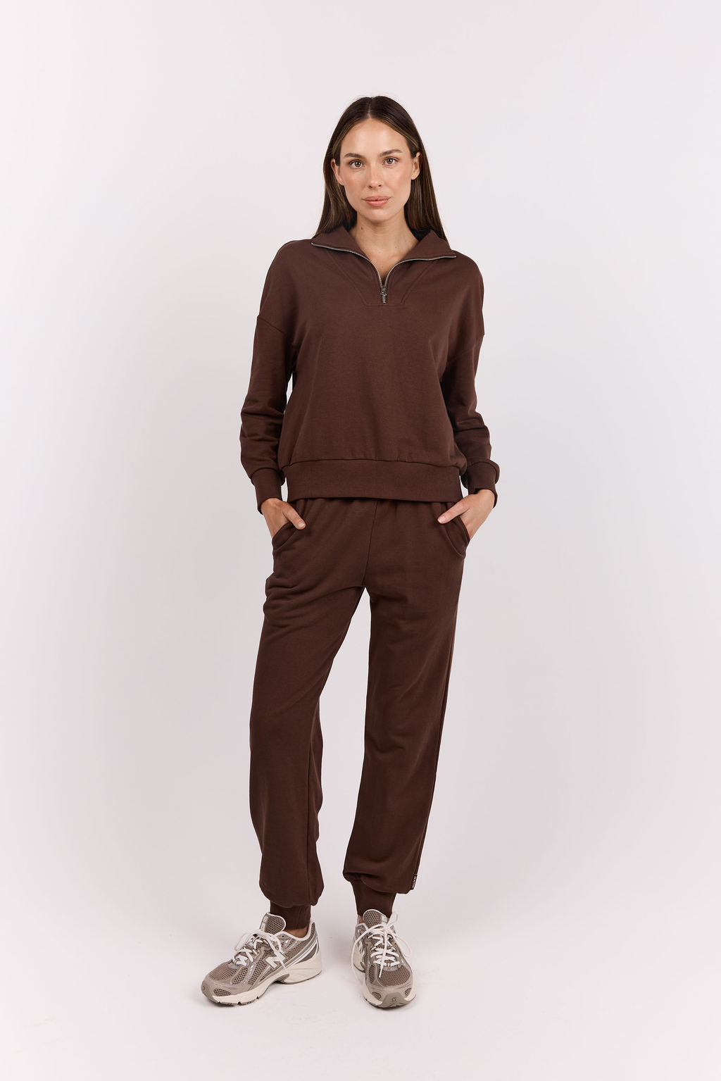 dk active Pants Commotion Cuff Sweatpant Chocolate