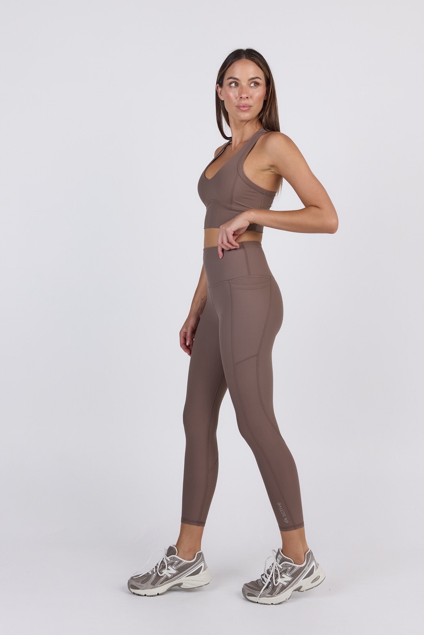 dk active SPORTS BRAS Core Comfort | Elation Bra Mocha