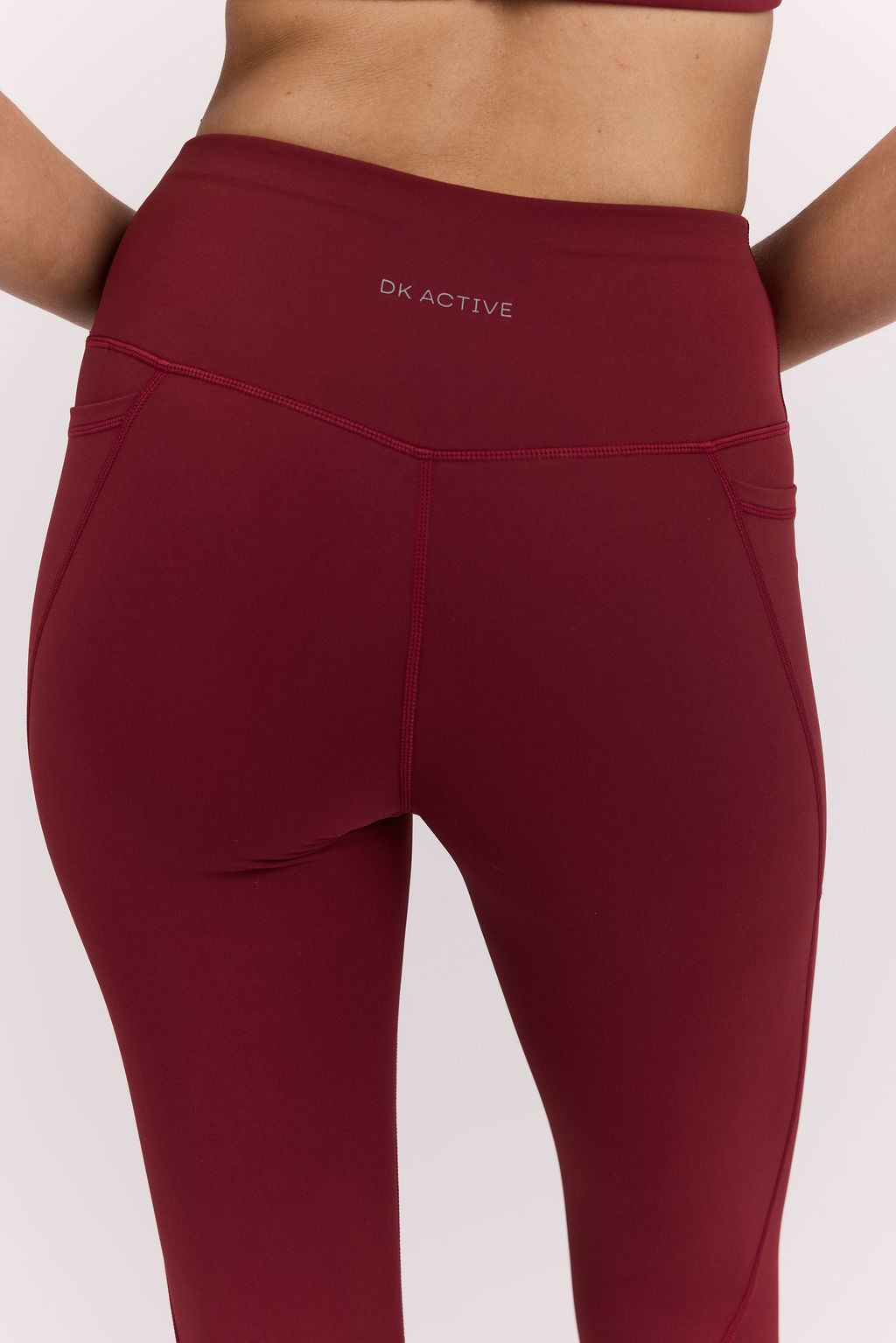 dk active Flares Core Comfort | Elevate 7/8 Tight Burgundy