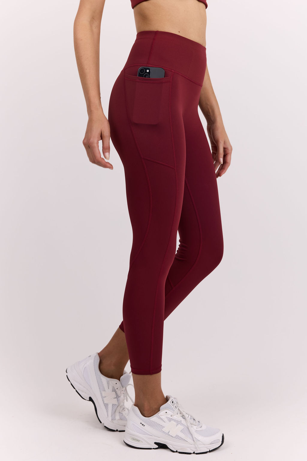 dk active Flares Core Comfort | Elevate 7/8 Tight Burgundy