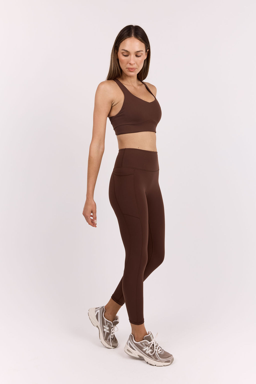 dk active Flares Core Comfort | Elevate 7/8 Tight Chocolate