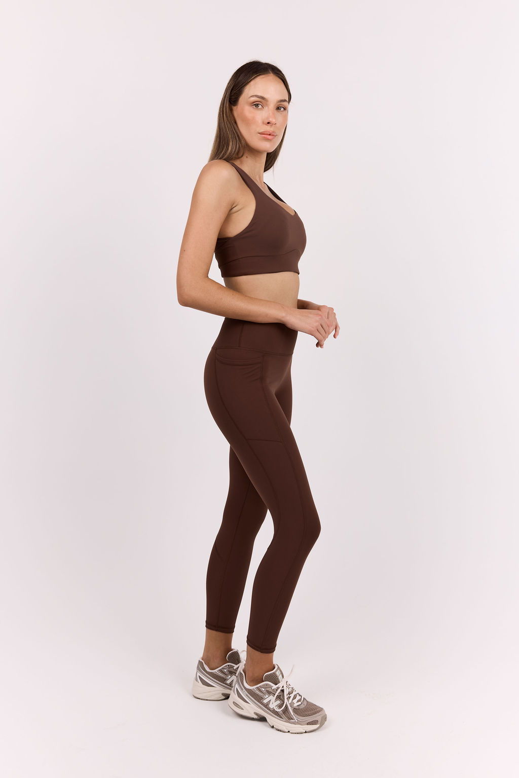 dk active Flares Core Comfort | Elevate 7/8 Tight Chocolate