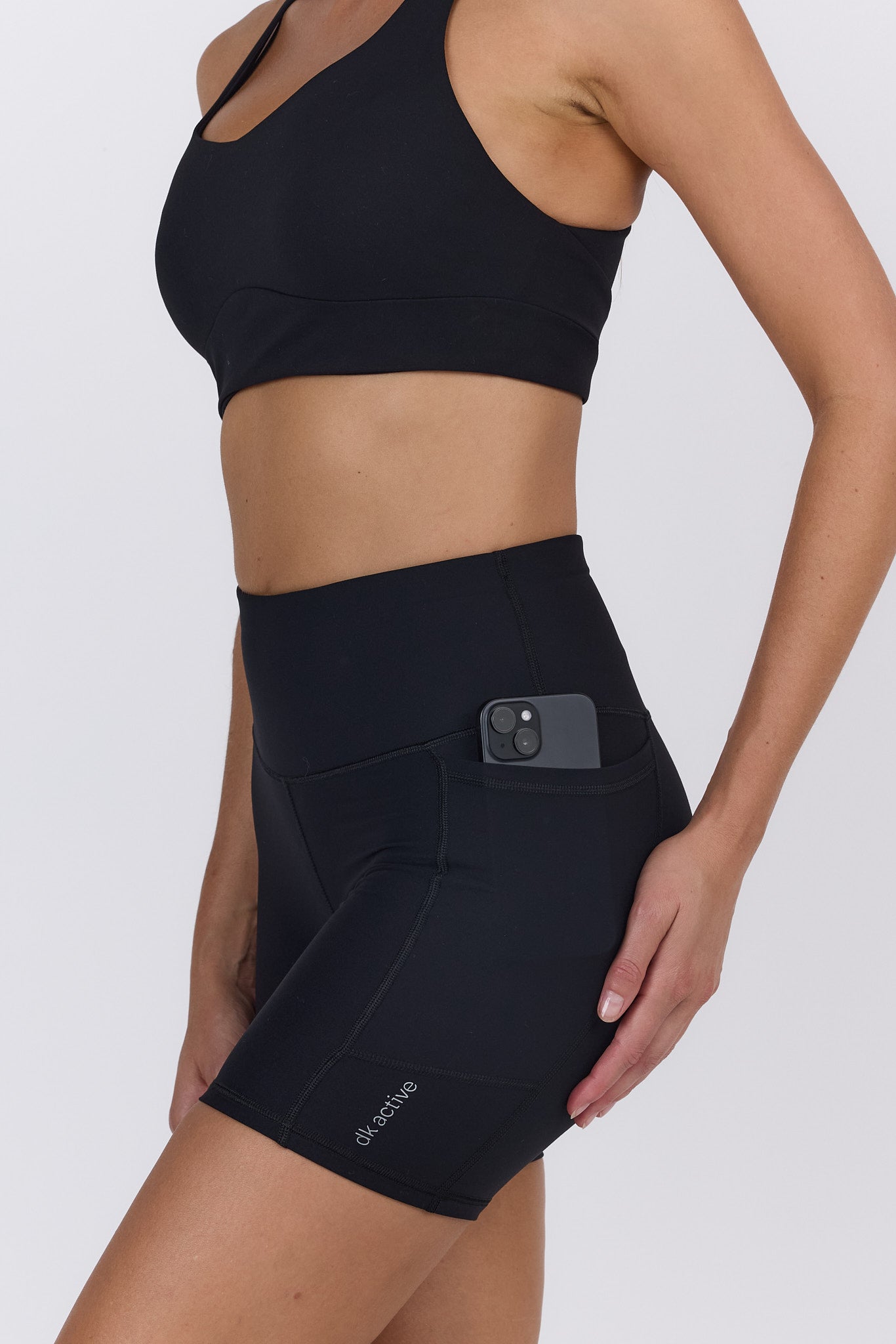 dk active SHORTS Core Comfort | Evolve 5" Short Black