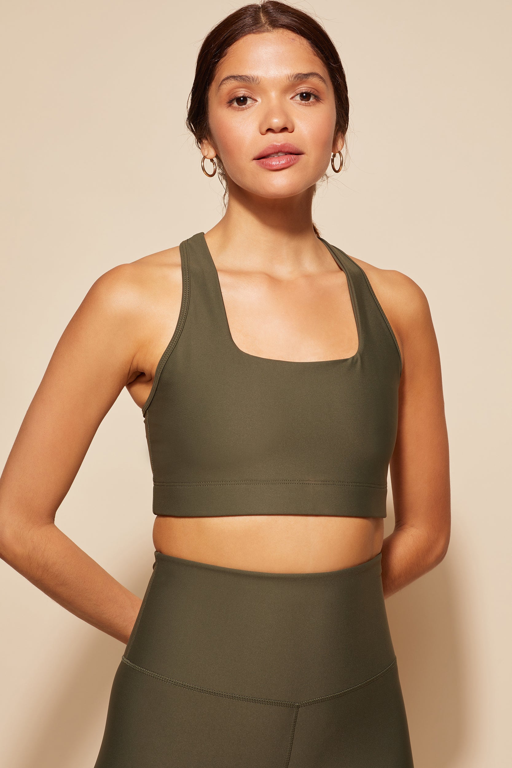 KIKIWING Damen Sport-BH Crop Top – Nahtlos, Gepolstert, Langline Design, 2er Pack KIKIWING Damen Sport-BH Crop Top – Nahtlos, Gepolstert, Langline Design, 2er Pack