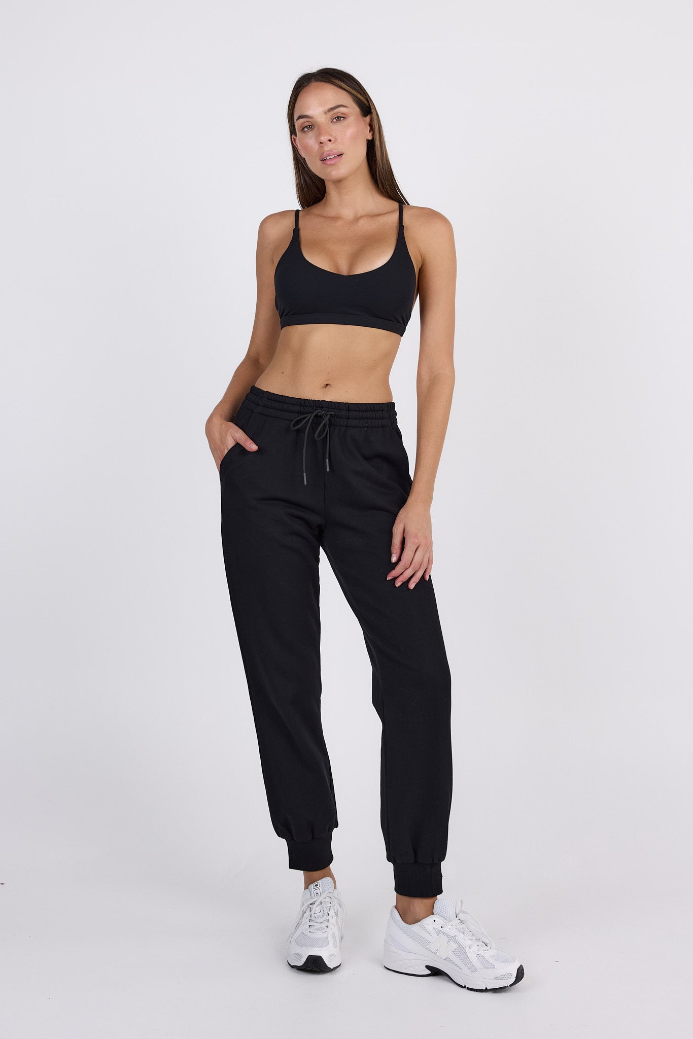 dk active Pants Commotion Cuff Sweatpant Black