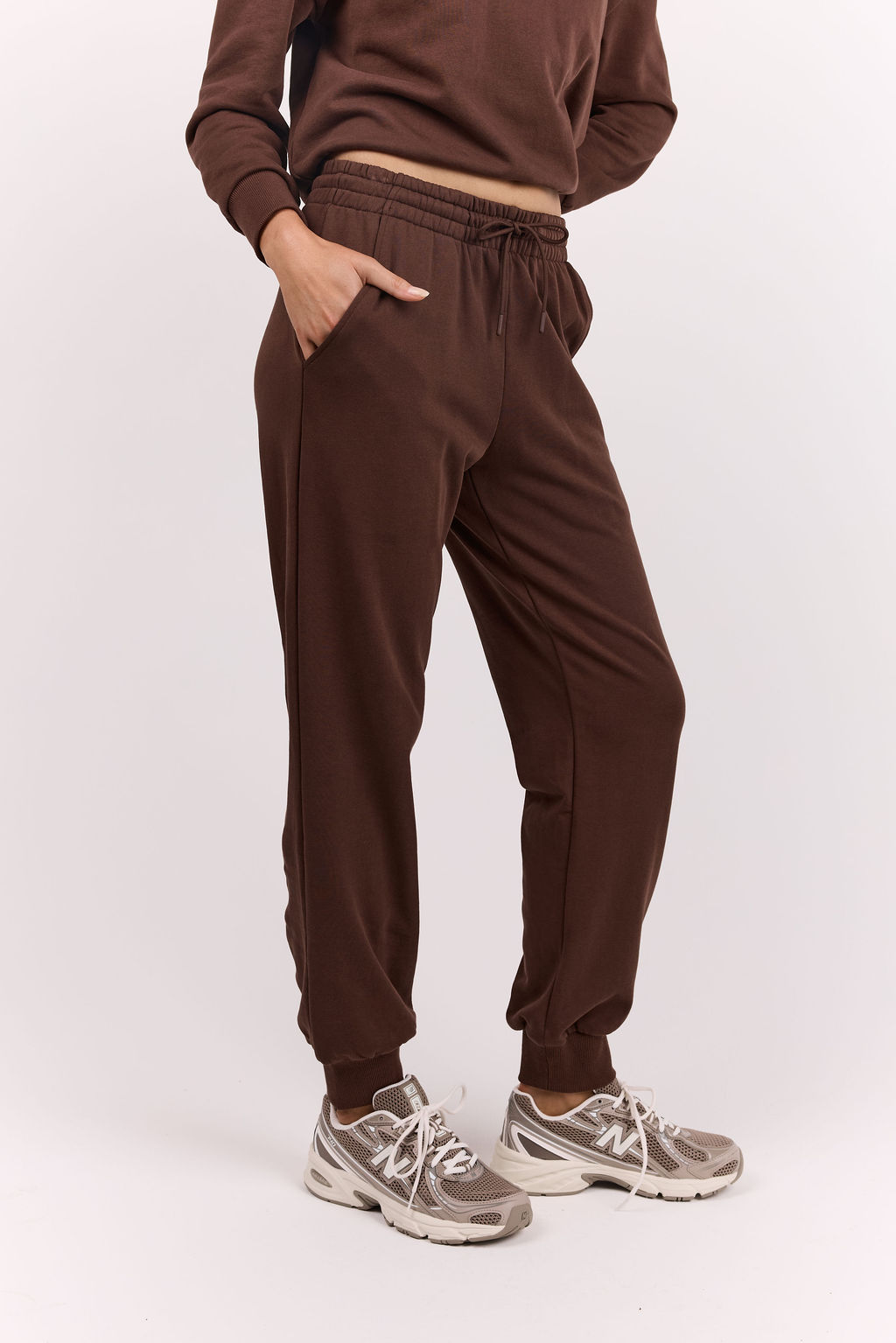 dk active Pants Commotion Cuff Sweatpant Chocolate