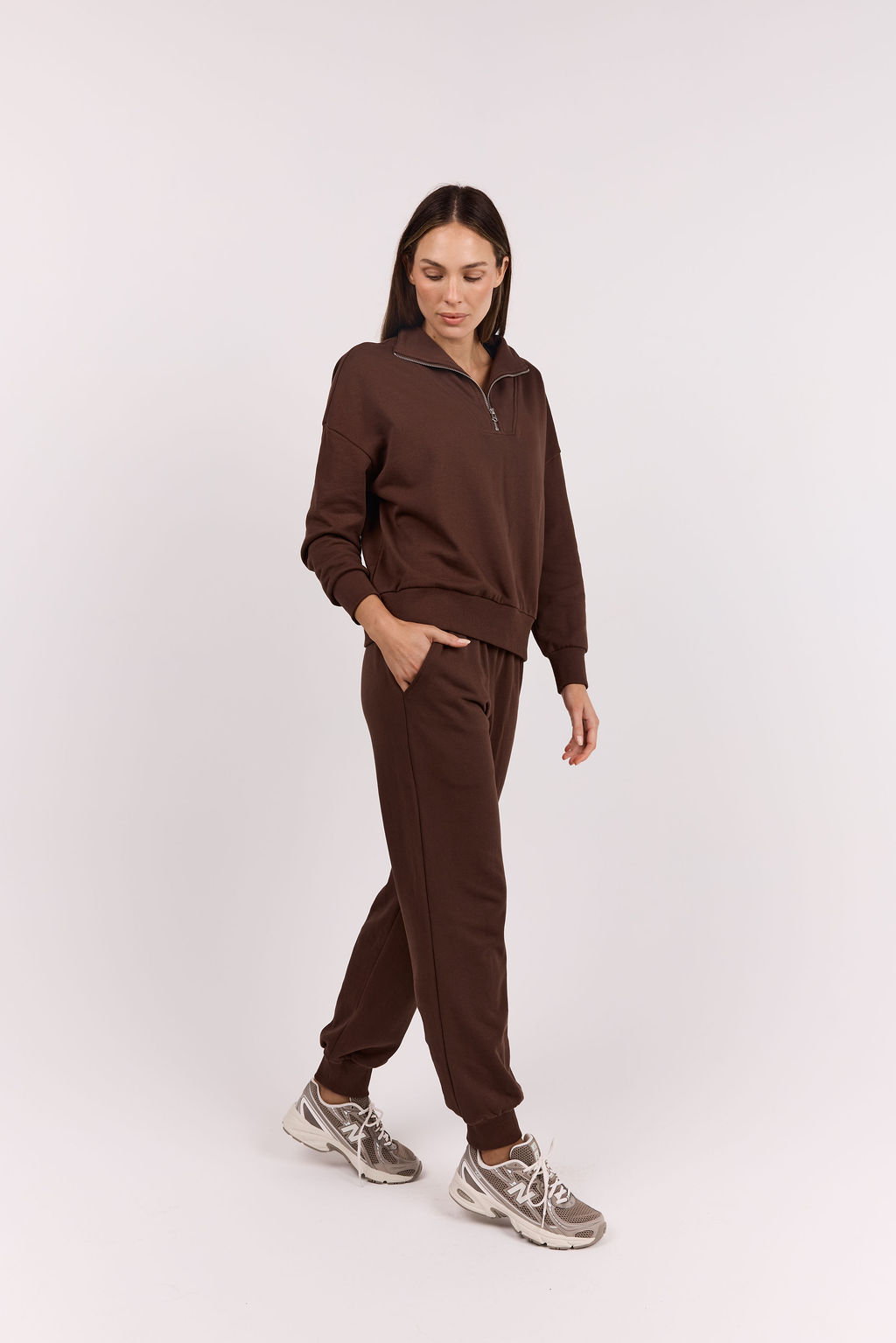 dk active Pants Commotion Cuff Sweatpant Chocolate