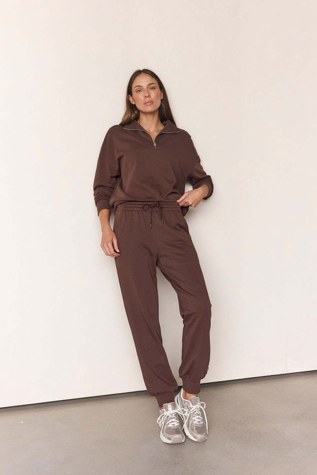 dk active Pants Commotion Cuff Sweatpant Chocolate