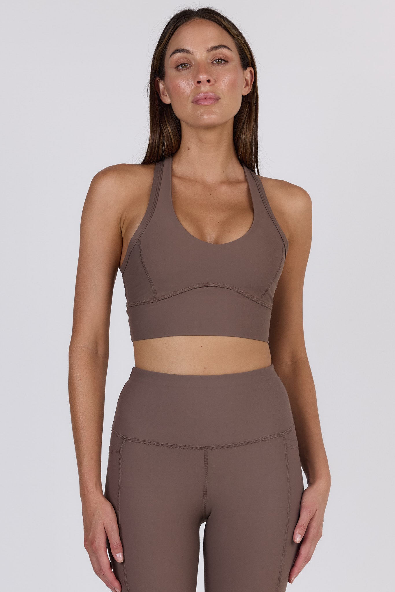 dk active SPORTS BRAS Core Comfort | Elation Bra Mocha