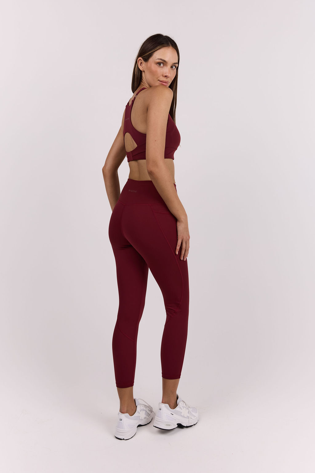 dk active Flares Core Comfort | Elevate 7/8 Tight Burgundy