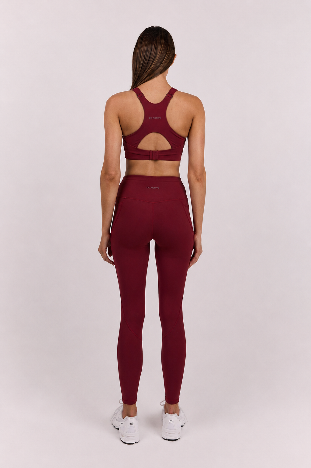 dk active Flares Core Comfort | Elevate 7/8 Tight Burgundy