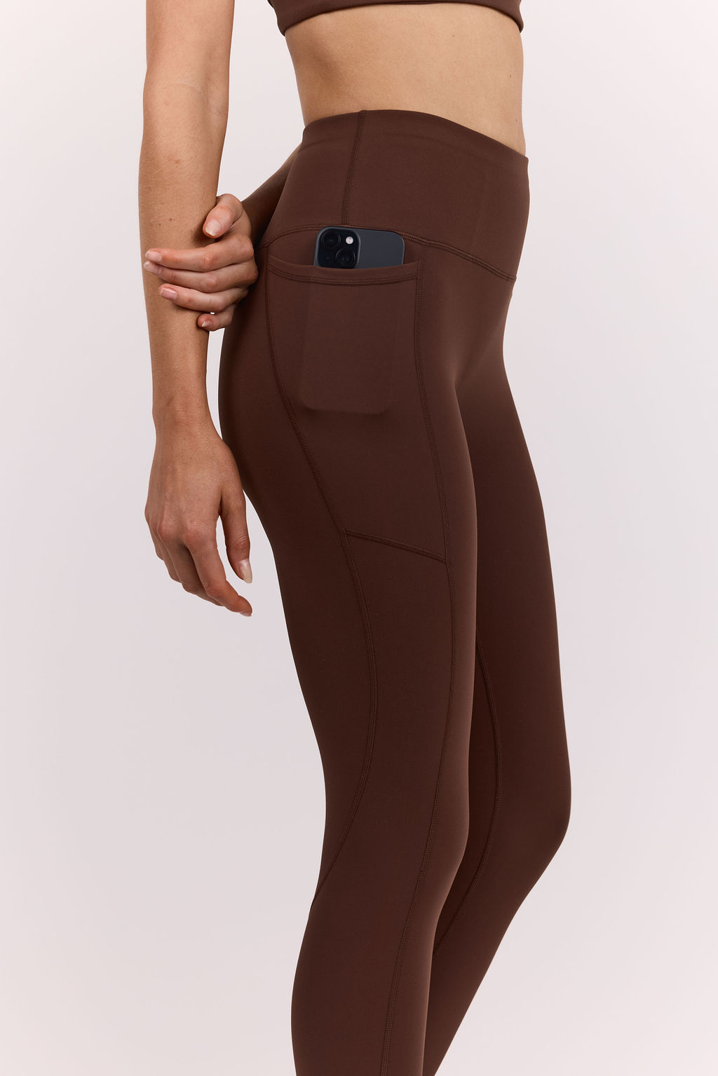 dk active Flares Core Comfort | Elevate 7/8 Tight Chocolate