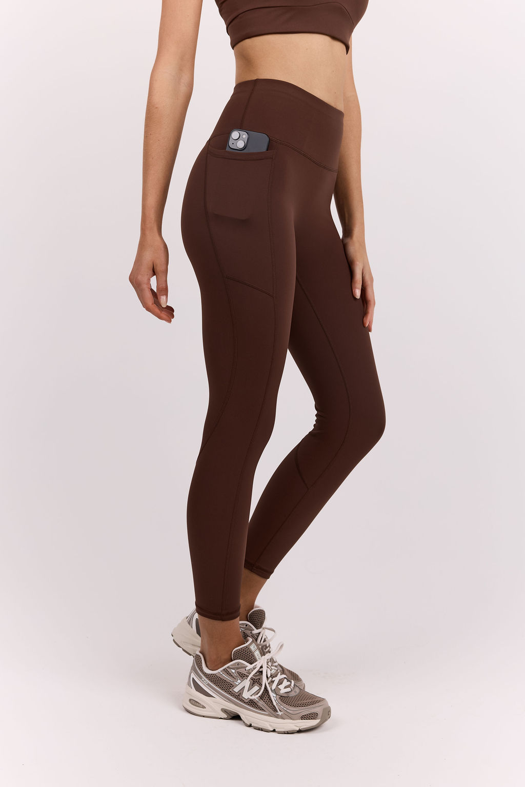 dk active Flares Core Comfort | Elevate 7/8 Tight Chocolate