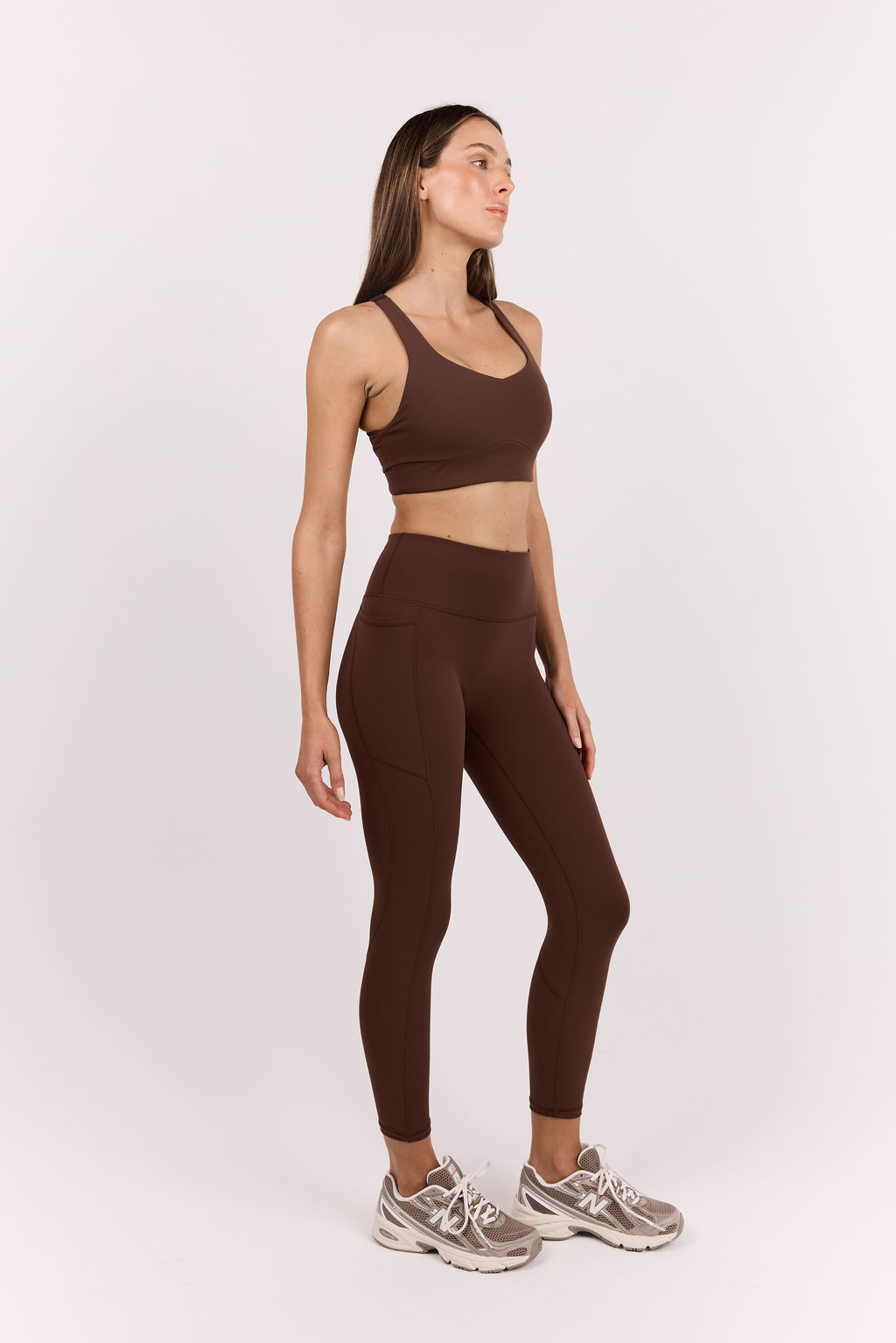 dk active Flares Core Comfort | Elevate 7/8 Tight Chocolate