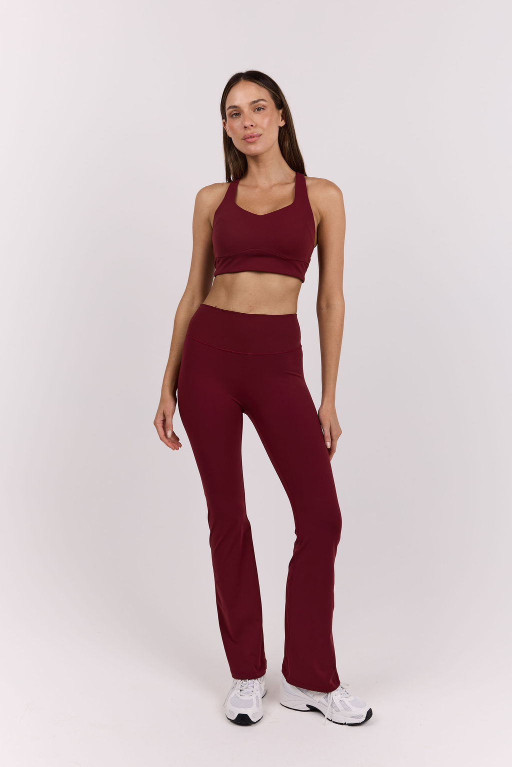 dk active Flares Core Comfort | Infinite Flare Pant Burgundy