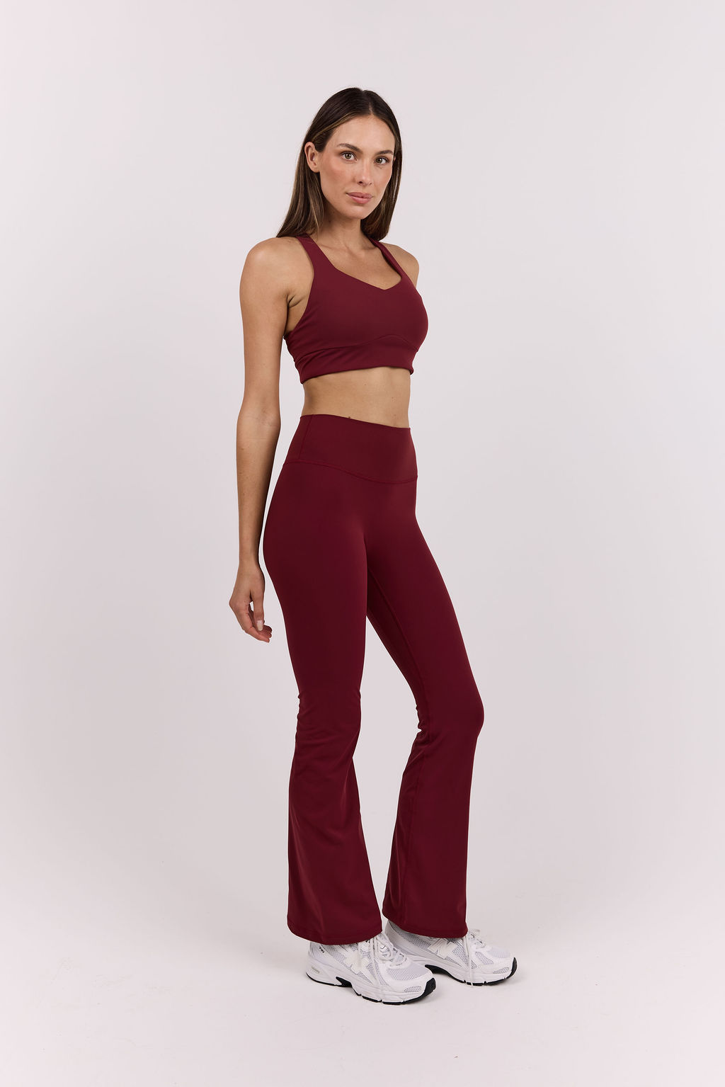 dk active Flares Core Comfort | Infinite Flare Pant Burgundy