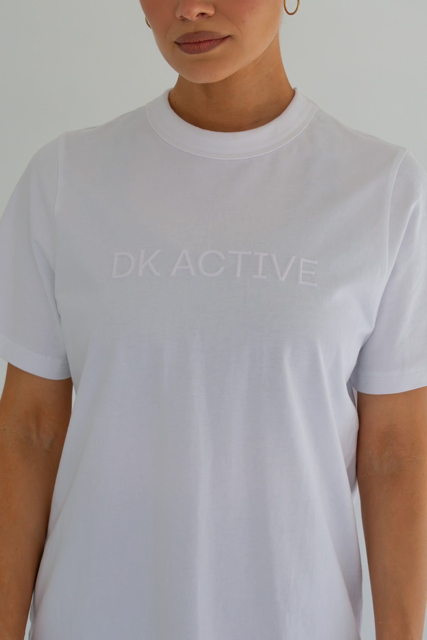 dk active Tops Logo Crew Tee