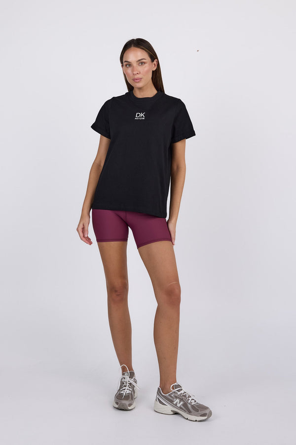 Method Tee | Black Method Tee TeeShirts Activewear Online | dk active