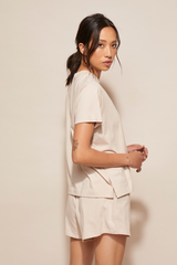 ABMT TOPS Side Swipe Tee