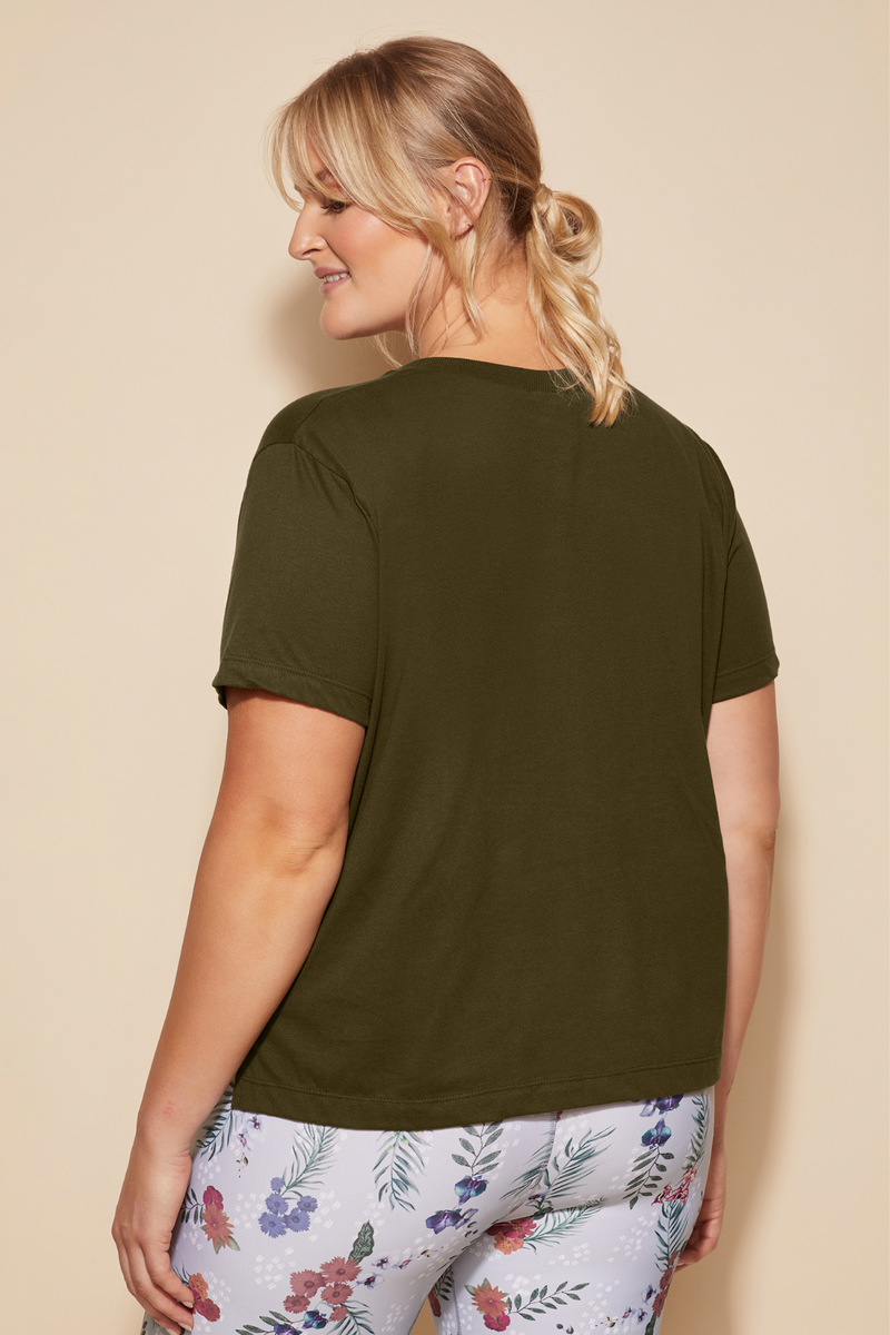 ABMT TOPS Side Swipe Tee