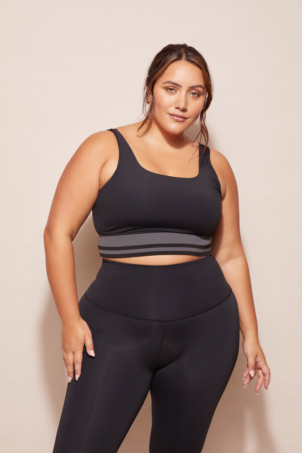 Margot | Black Margot Crop CurveSportsBras Online dk