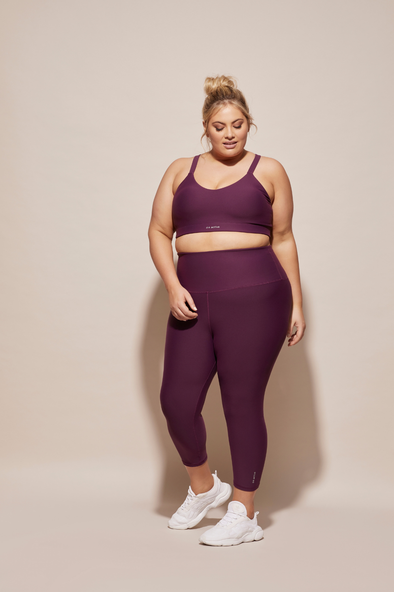 dk active CURVE SPORTS BRAS Say Something Crop