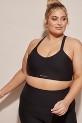 dk active CURVE SPORTS BRAS Say Something Crop