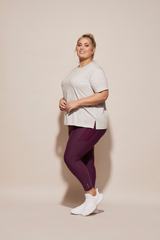 dk active CURVE TOPS Side Swipe Tee