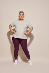 dk active CURVE TOPS Side Swipe Tee