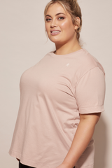 dk active CURVE TOPS Side Swipe Tee